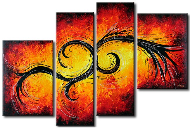 650x440 Canvas Painting Love - Modern Love Painting