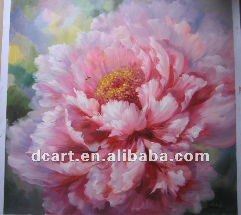 800x715 Modern Peony Painting New Decoration Peony Flower Oil Painting - Modern Peony Painting