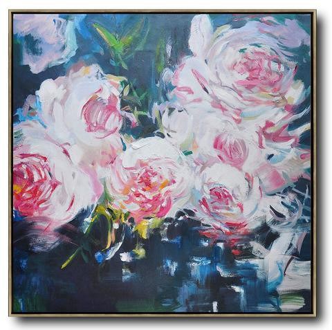 480x477 Modern Peony Painting New Linxiang Cz Art Design ~ - Modern Peony Painting