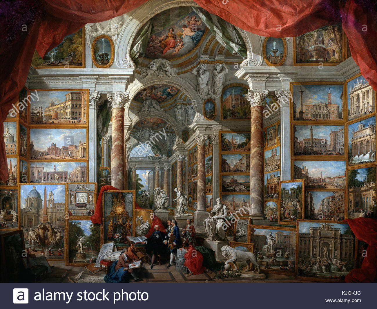 1300x1065 Panini Giovanni Paolo - Modern Rome Painting