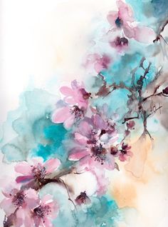 236x318 Bt Vh (Btvh1) - Modern Watercolor Painting