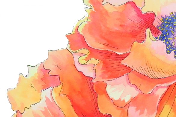 585x390 Watercolor Inspiration - Modern Watercolor Painting