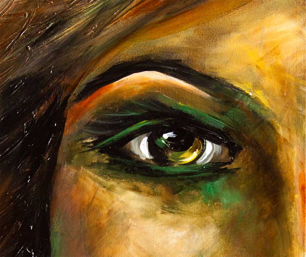 1000x840 Painting - Modern Woman Painting