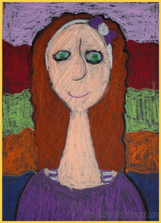 555x768 Kids Artists Just Like Modigliani - Modigliani Painting