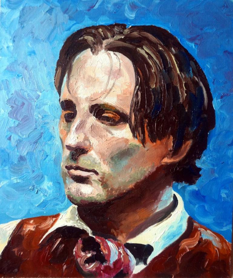 770x917 Saatchi Art Andy In The Role Of Modigliani Painting By - Modigliani Painting