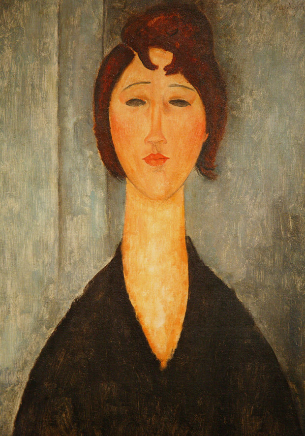 620x886 The History Of Amedeo Modigliani's Portraits - Modigliani Painting