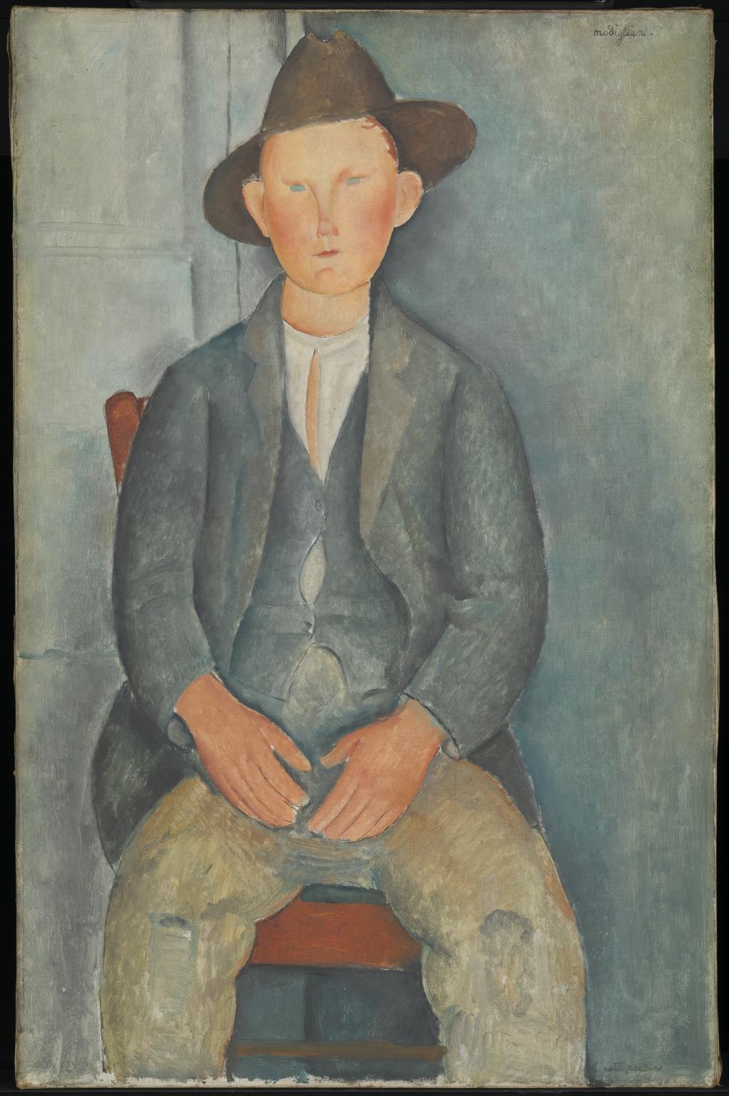 1022x1536 The Little Peasant', Amedeo Modigliani, C.1918 Tate - Modigliani Painting
