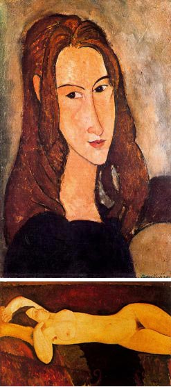 247x557 Amedeo Modigliani Lines And Colors - Modigliani Painting