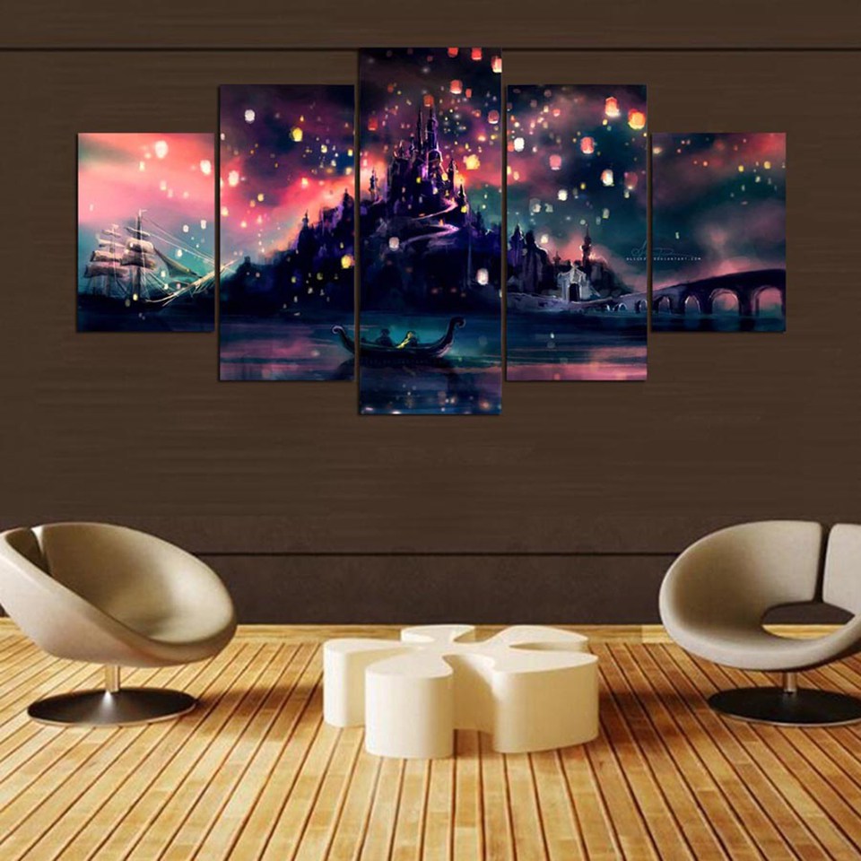 960x960 Prints Modular Painting Decor Fashion 5 Pieces Harry Potter - Modular Painting