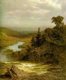 214x258 The Mohawk River Valley In Art - Mohawk Valley Painting