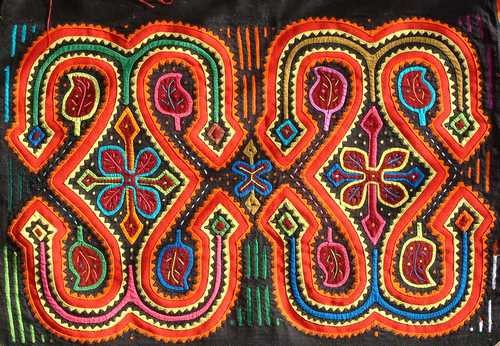 500x346 Meaning Of Mola Symbols - Mola Painting