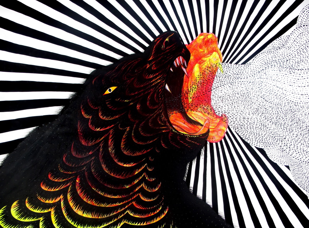 1000x738 Preview David Ellis @ New Image Art Arrested Motion - Mola Painting