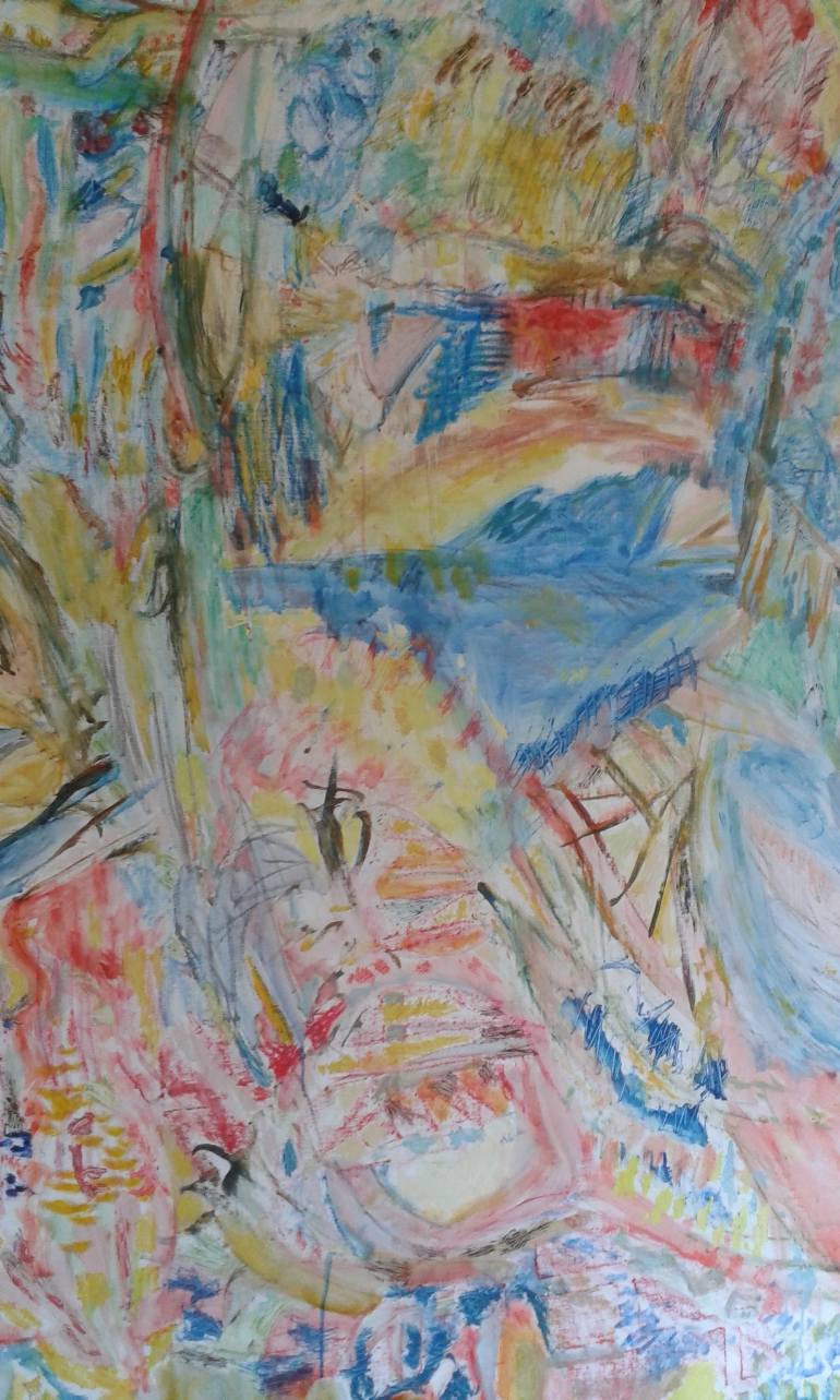 770x1283 Saatchi Art Blake's Lock Painting By Adeliza Mole - Mole Painting