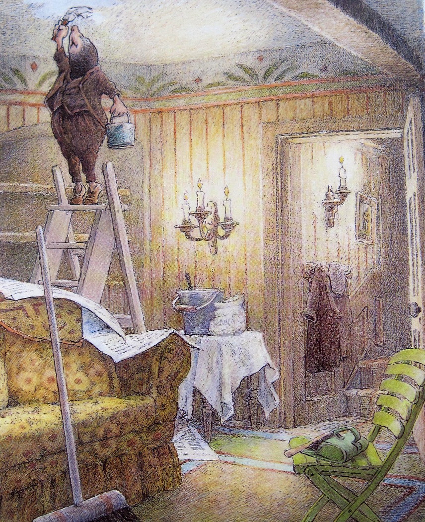 856x1051 Flutterby Patch The Wind In The Willows - Mole Painting