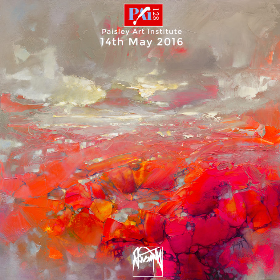 909x909 Paisley Art Institute Annual Show Scott Naismith - Molecular Painting