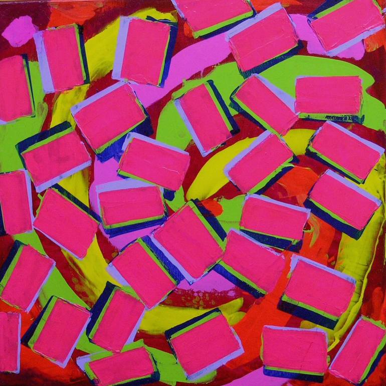 770x770 Saatchi Art Molecular Singularity Painting By Leslie Wilson - Molecular Painting