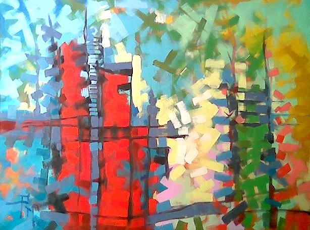 614x456 Ciudad Molecular (Carlos Pulido) - Molecular Painting