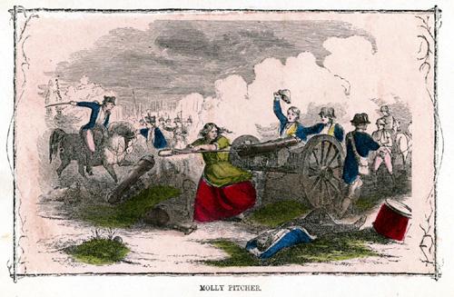 500x327 Molly Pitcher Teach Us History - Molly Pitcher Painting