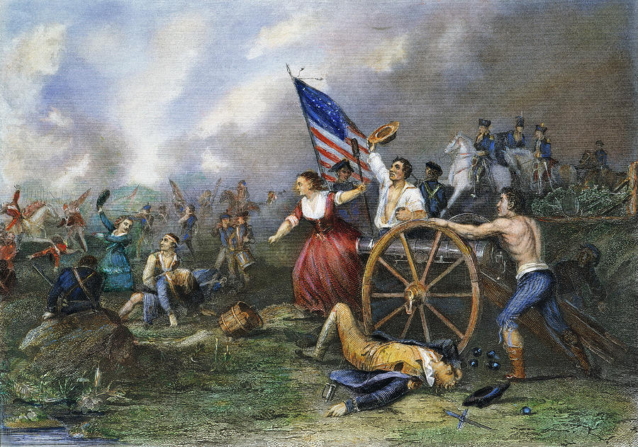900x631 Molly Pitcher Monmouth Photograph By Granger - Molly Pitcher Painting