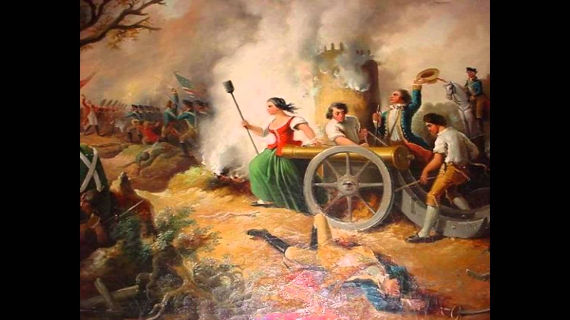 1920x1080 The Legend Of Molly Pitcher - Molly Pitcher Painting