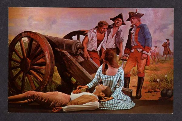 600x400 Molly Pitcher And Her Huband - Molly Pitcher Painting