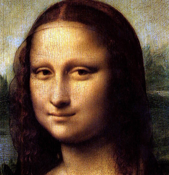 590x611 Leonardo Da Vinci's Mona Lisa Smile Finally Solved World News - Mona Painting