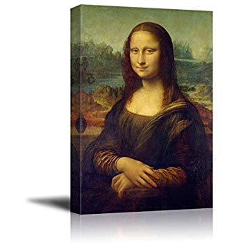 350x350 Canvas Wall Art - Mona Painting