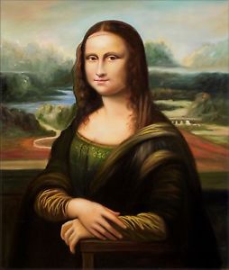 254x300 Quality Hand Painted Oil Painting Repro Leonardo Da Vinci's Mona - Mona Painting