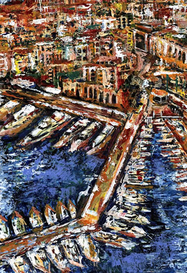 378x550 Monaco - Monaco Painting
