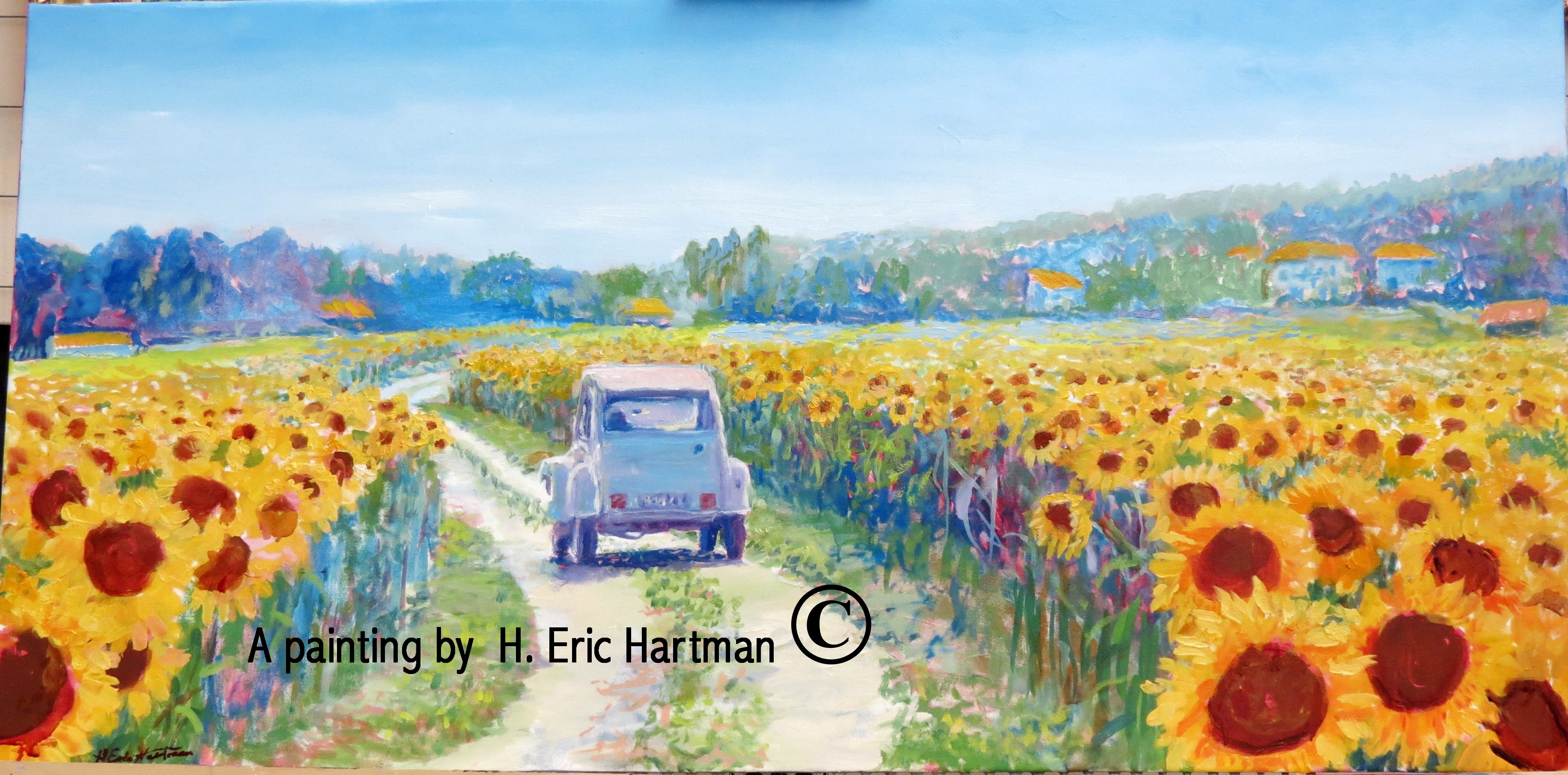 3662x1811 Painting Gallery Europe Paintings H. Eric Hartman - Monaco Painting