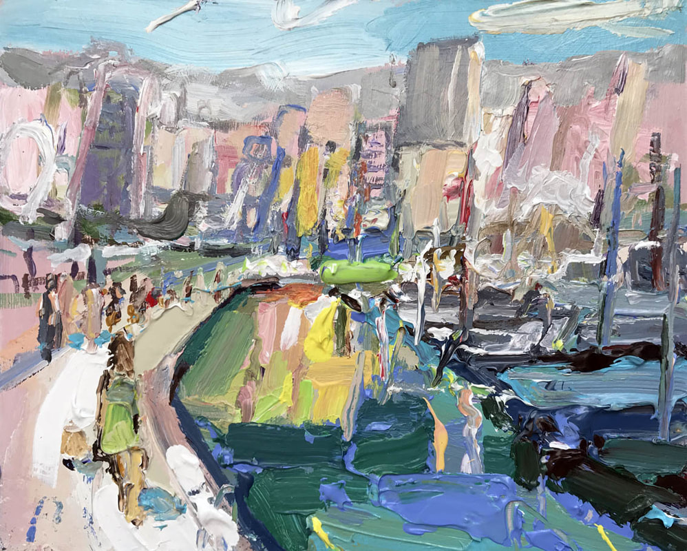 998x800 Paris Amp France - Monaco Painting