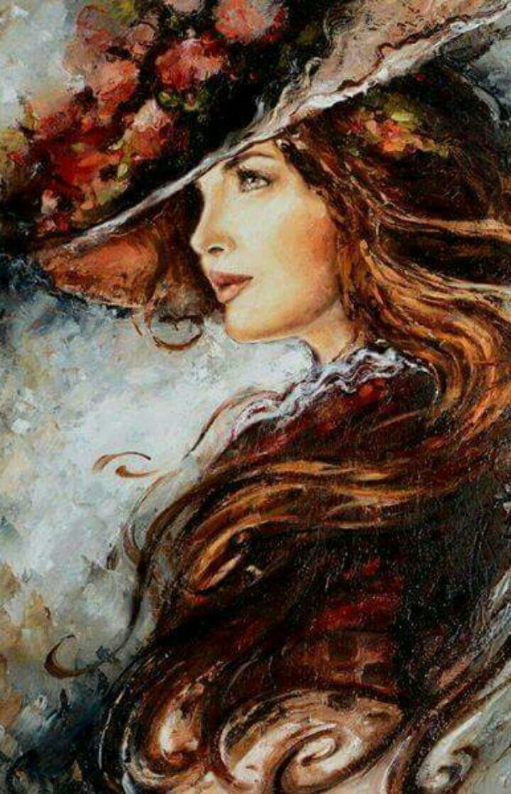 720x1118 Pin By Marylin On Monai Painted Ladies, Paintings - Monai Painting