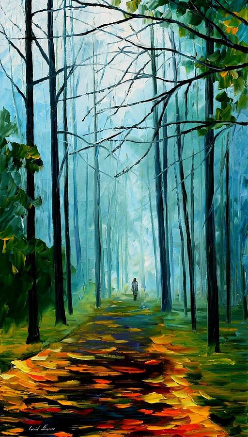 512x900 Summer Forest - Monai Painting