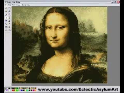 480x360 How To Paint The Mona Lisa - Monalisa Painting Photo