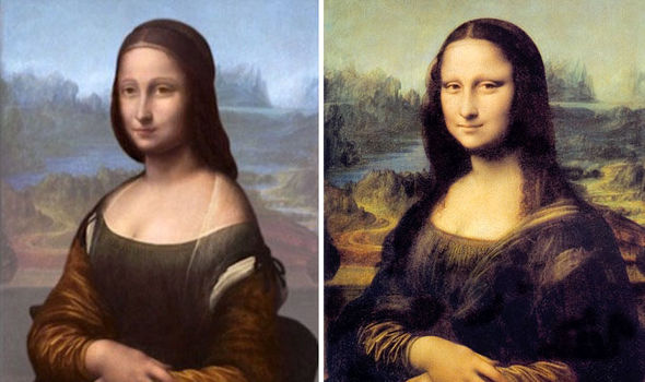 590x350 Revealed The Other Woman Found Hidden Under The Iconic Mona Lisa - Monalisa Painting Photo