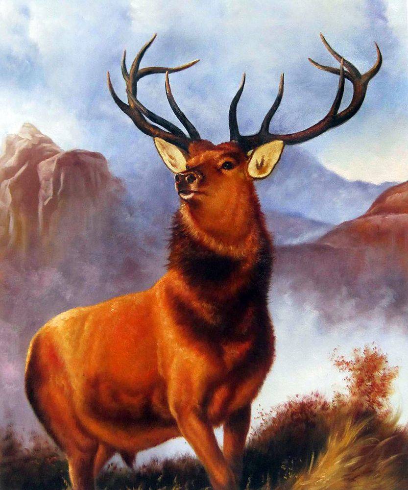 833x1000 Landseer - Monarch Painting