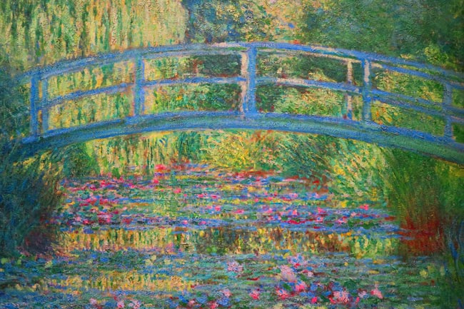 650x433 Image - Monet Garden At Giverny Painting