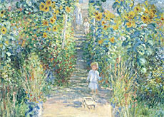 230x165 Monet's Gardens Come To Life In Zurich - Monet Garden Painting