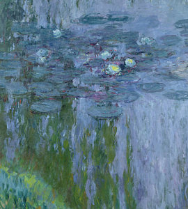 Monet Lily Pads Painting at PaintingValley.com | Explore collection of ...