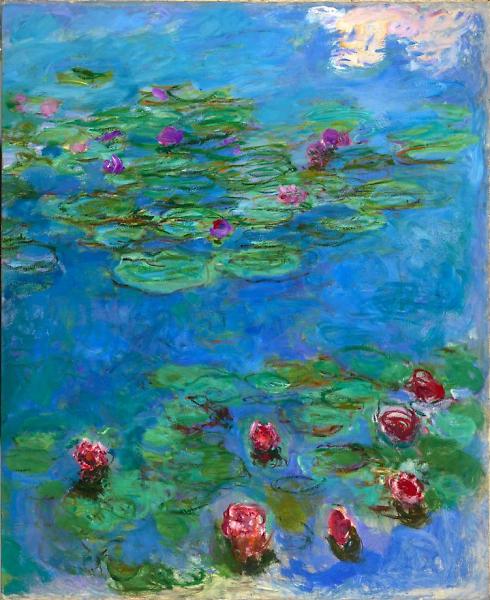 490x600 Monet's Water Lilies Returns To The Legion Of Honor! Famsf - Monet Lily Pads Painting