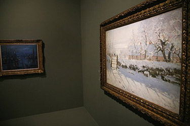 375x249 Claude Monet, - Monet Magpie Painting