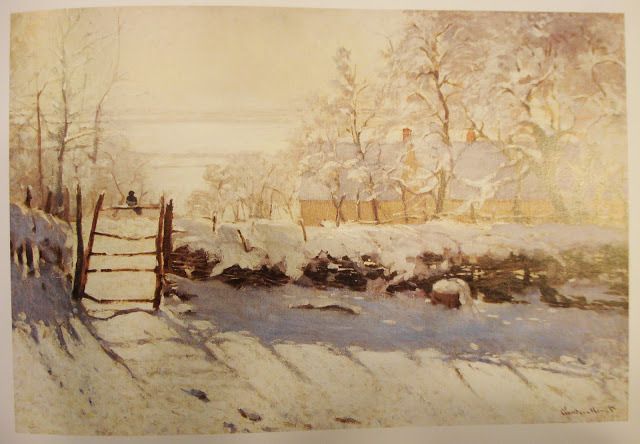 640x444 Claude Monet 1868 Art Art Music, Claude - Monet Magpie Painting