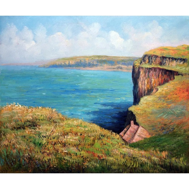 640x640 High Quality Claude Monet Paintings For Sale Cliff - Monet Painting