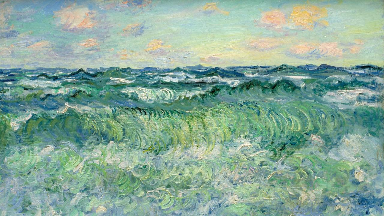 1280x720 Bbc - Monet Painting