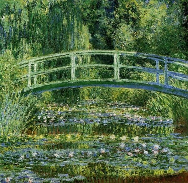 600x583 Claude Monet Style And Technique - Monet Painting Style
