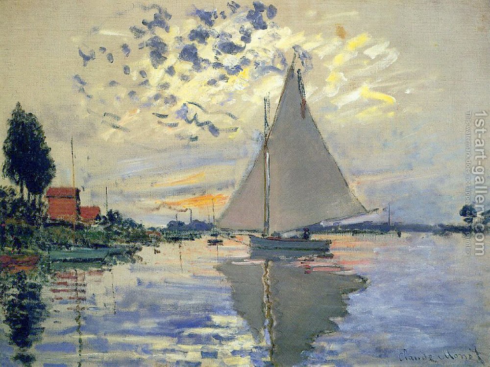 monet bilder segelboote