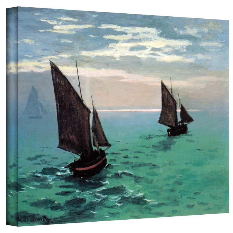 monet sailboats painting