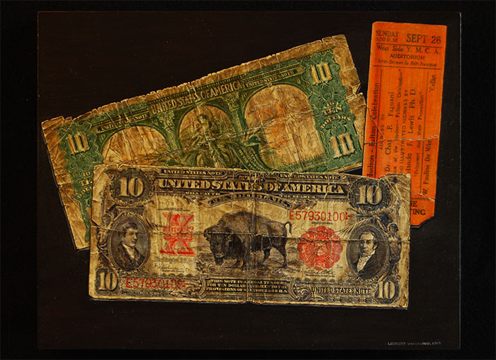 700x508 Leendert Van Der Pool Art - Money Painting