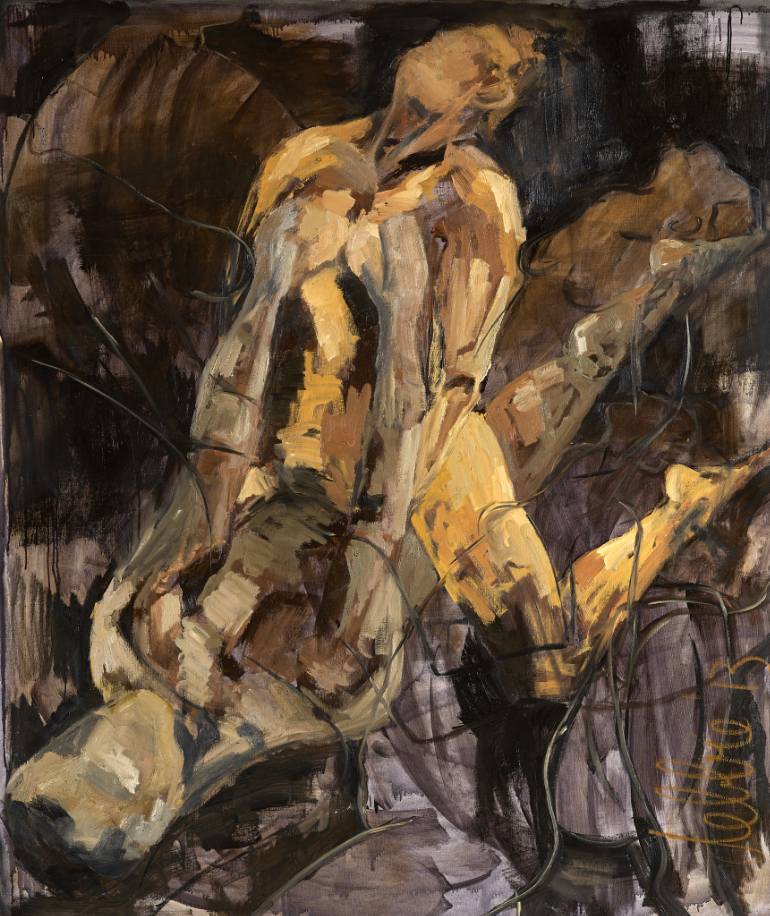 770x916 Saatchi Art Making Money Painting By Debbie Nijland - Money Painting