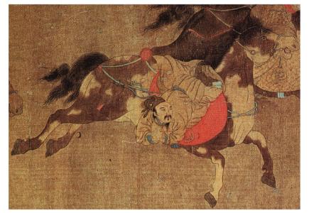 435x300 Pictures Of Horses Of Color Before 1700 - Mongolian Horse Painting